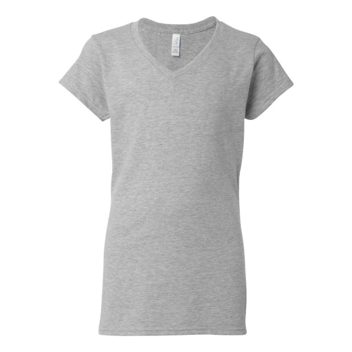 T-shirt col V pour femme 