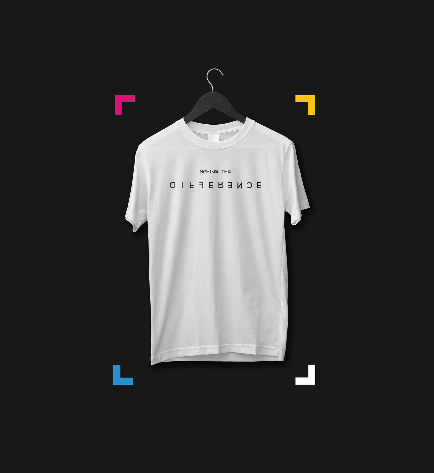 Minimalistic but Bold Tee with Meaningful Print