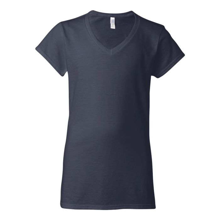 T-shirt col V pour femme 