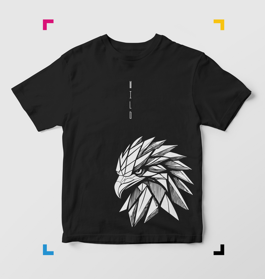 Wild Side Tee with Eagle for Vision!